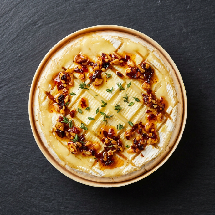 Chili Crisp Baked Camembert WPRM