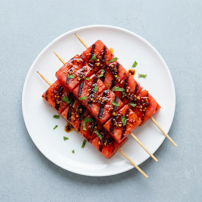 Chili Crisp Grilled Watermelon Steaks WPRM